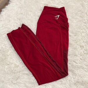 Gymshark Deep Red Leggings